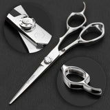 Hair Cutting Scissors, Sirabe 6.5" Professional Hair Scissors Right Hand Razor Edge Barber Shears Trimming Haircut Scissors for Men and Women, Japanese Stainless Steel for Home Salon Hairdressing