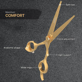 Haircut Scissors Professional, Sirabe 6.5" Hair Cutting Scissors Right Hand Razor Edge Barber Shears Trimming Haircut Scissors for Men and Women, Japanese Stainless Steel for Home Salon Hairdressing Visit the Sirabe Store